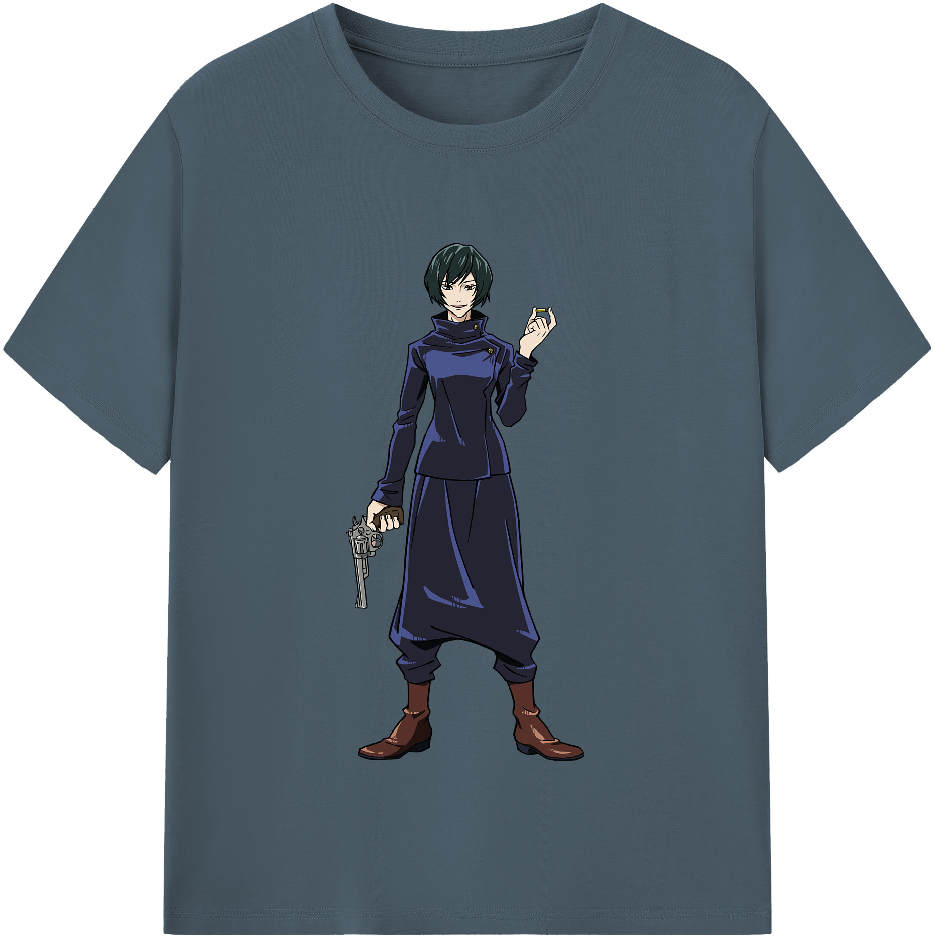 （画像用） 呪術廻戦 Jujutsu Kaisen 綿100％半袖Tシャツ（フロントプリント）